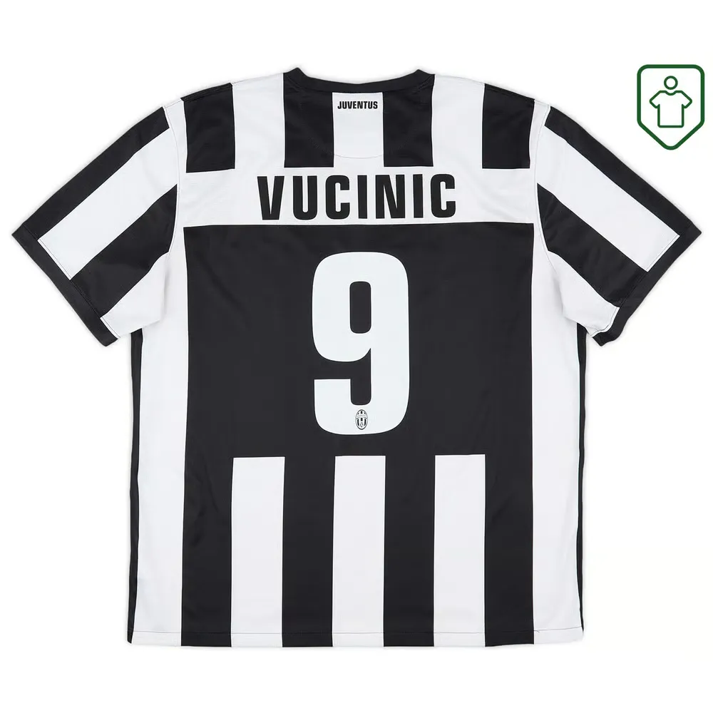 Homme Maillot domicile rétro Juventus 2012/13 Vucinic #9