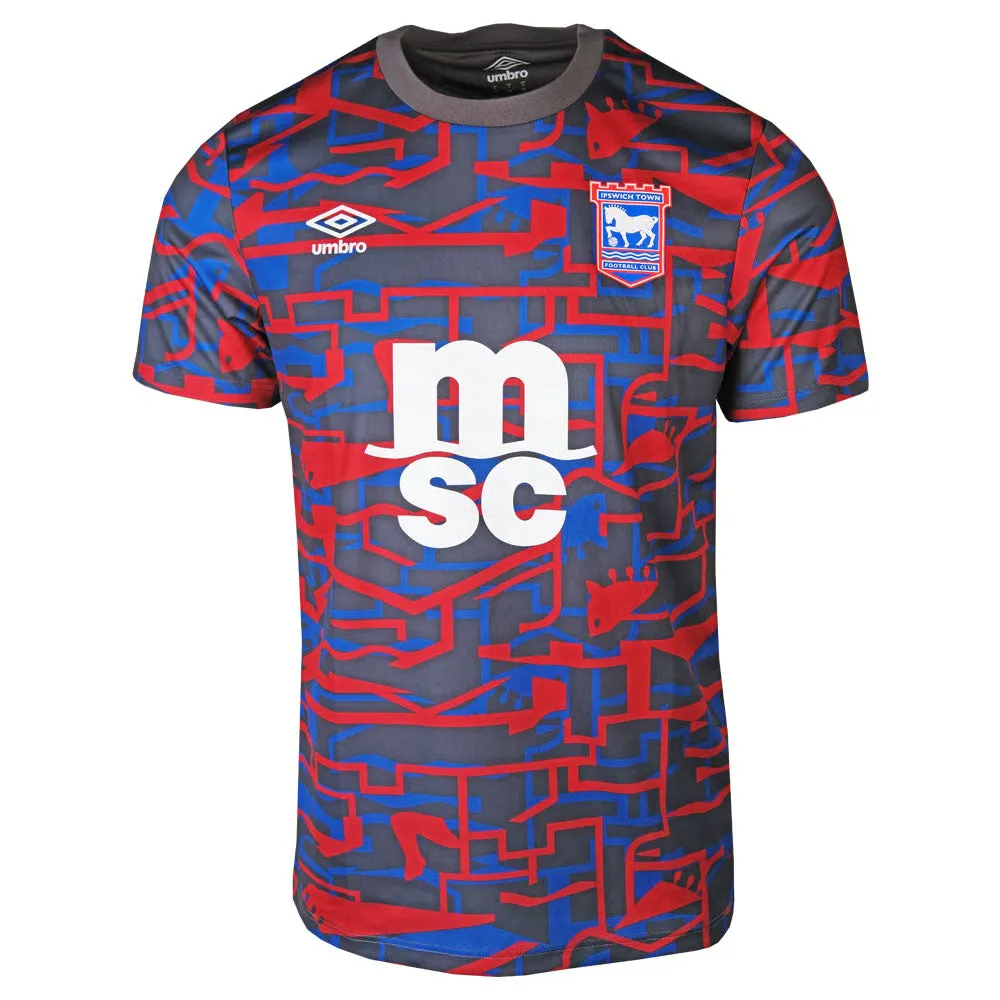 Maillot échauffement extérieur Ipswich Town 2025/26 homme