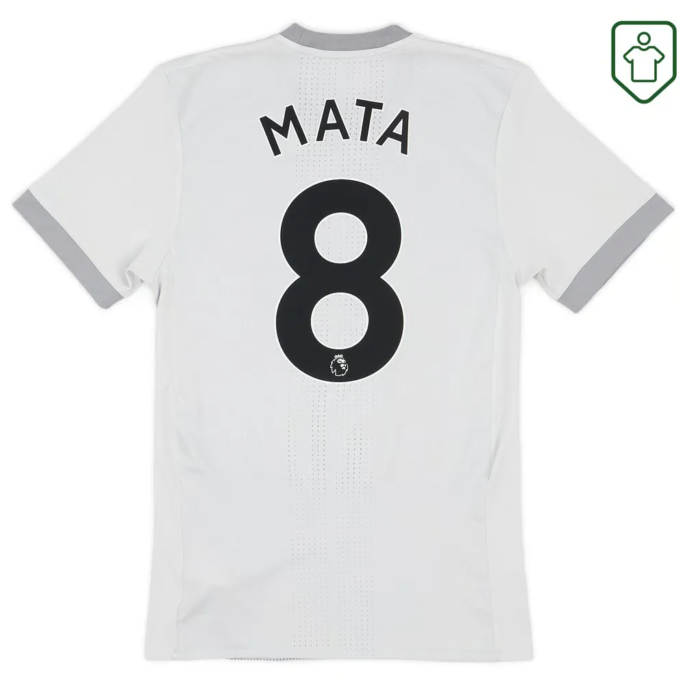 Maillot rétro troisième homme Manchester United 2017/18 Mata #8