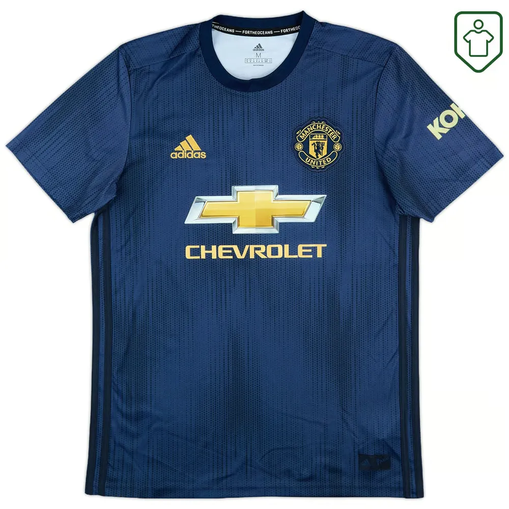 Maillot rétro troisième homme Manchester United 2018/19 Lukaku #9 – Image 2