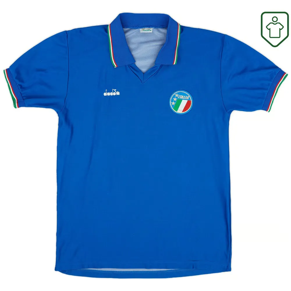 Homme Maillot rétro domicile Italie 1986/91 #15 – Image 2