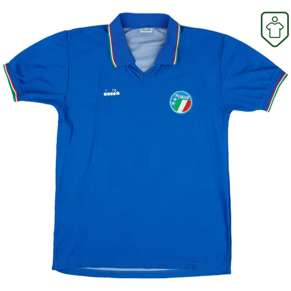 Homme Maillot rétro domicile Italie 1986/91