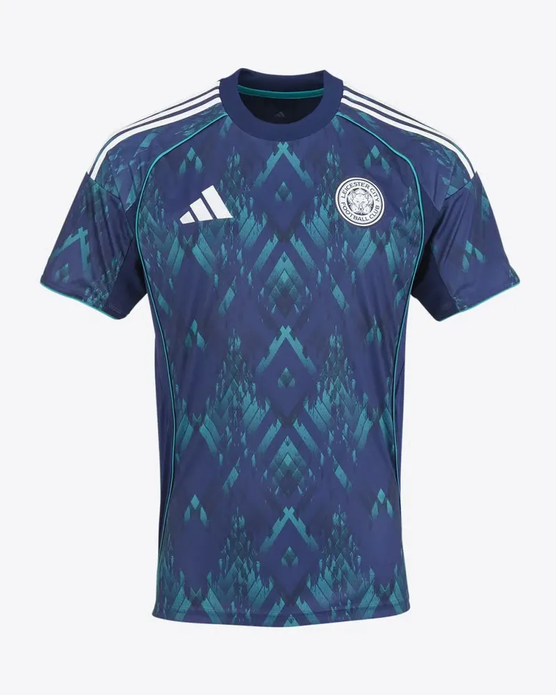 Homme Leicester City 2025/26 Maillot Extérieur Sans Sponsor