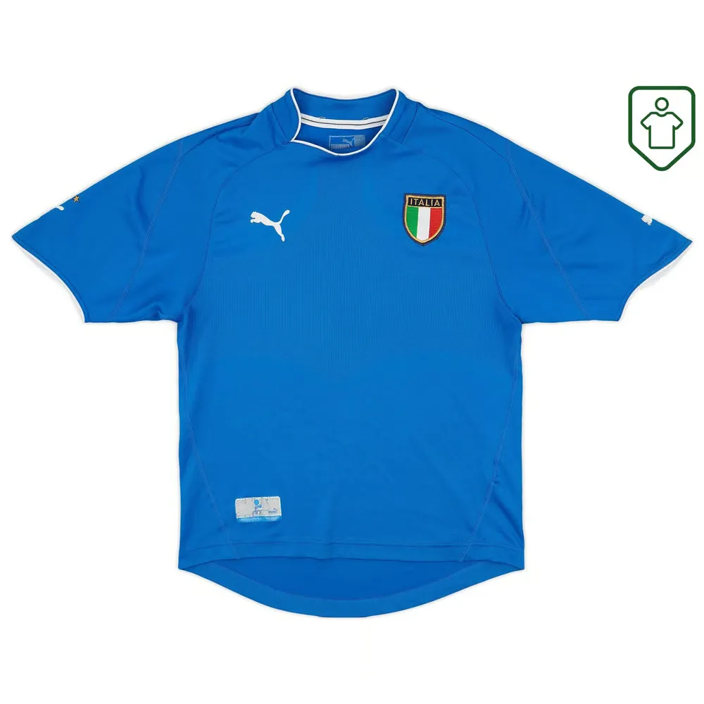 Homme Maillot rétro domicile Italie 2003/04