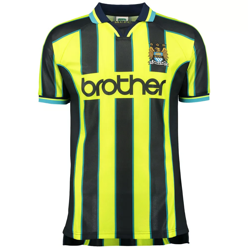 Maillot rétro homme Manchester City Wembley 1999