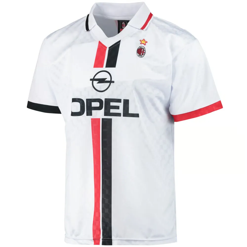 Homme Maillot extérieur rétro Milan 1996
