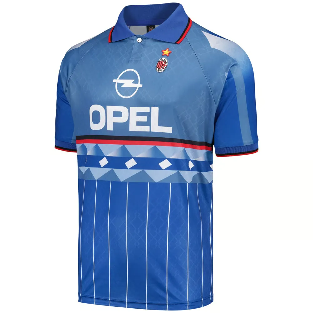 Homme Maillot quatrième rétro Milan 1996