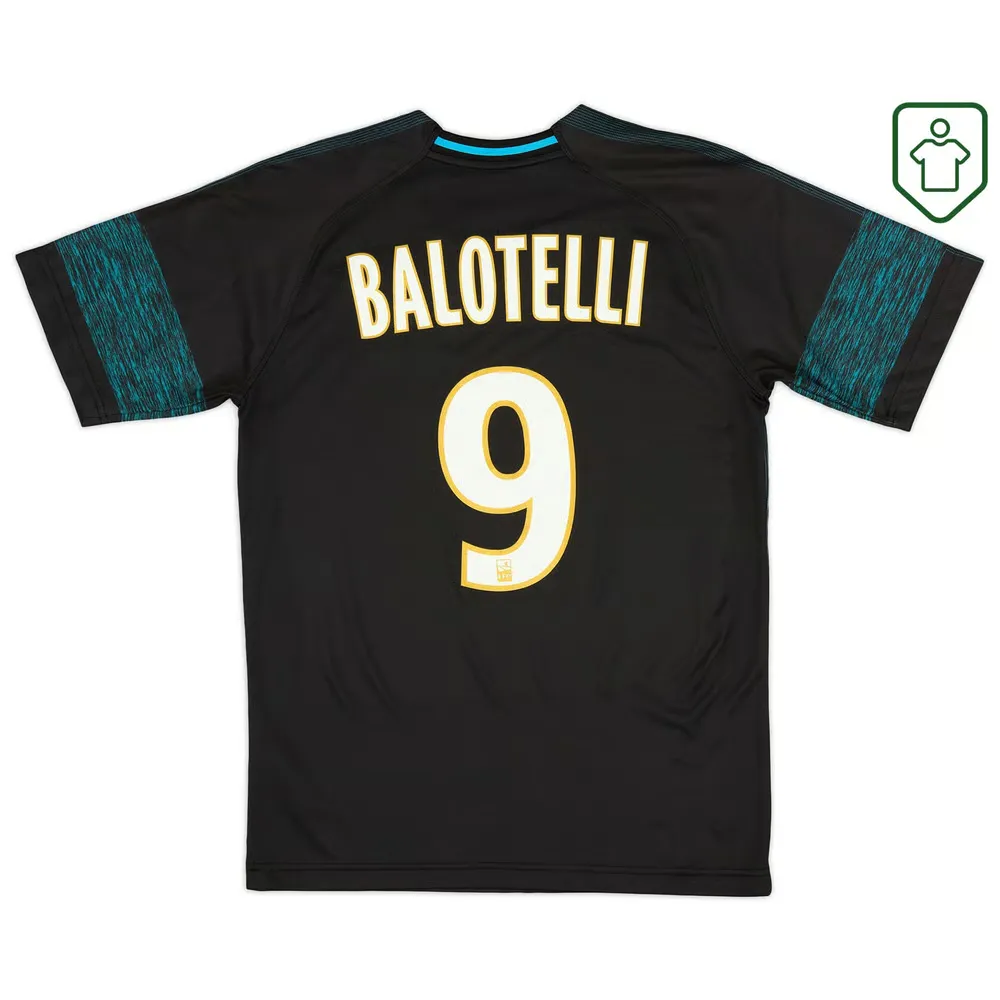Homme Maillot rétro extérieur OM 2018/19 Balotelli #9