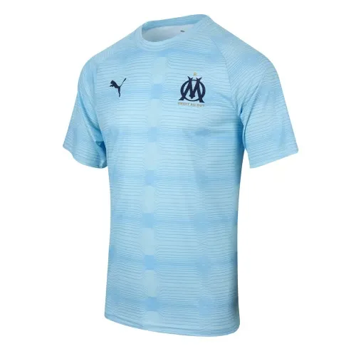 Homme OM 2025/26 Troisième Maillot d’Échauffement - Bleu Ciel