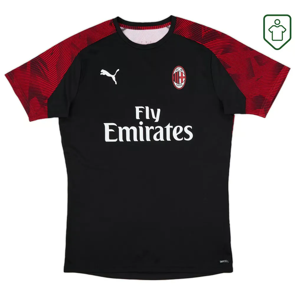 Homme Maillot rétro Milan 2018/19 - Noir