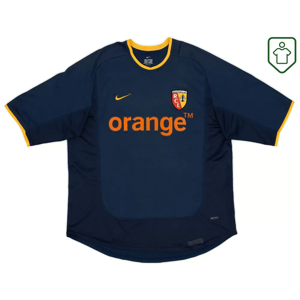 Homme Maillot rétro extérieur RC Lens 2001/02