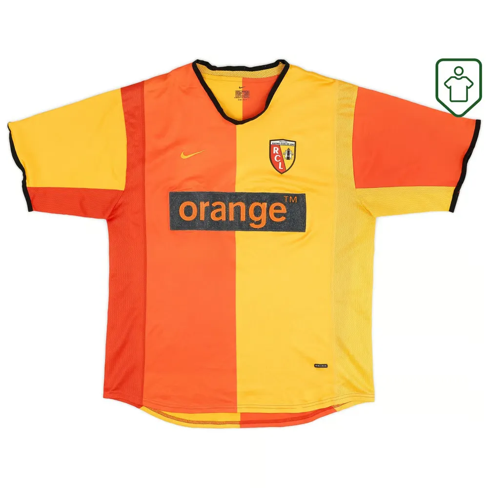 Homme Maillot rétro domicile RC Lens 2001/02