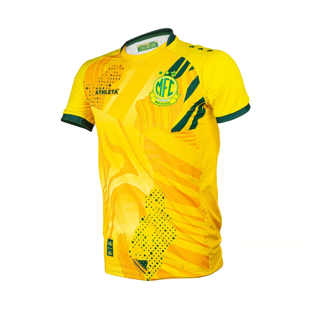 Homme Mirassol 2025 Troisième maillot d’échauffement - Jaune