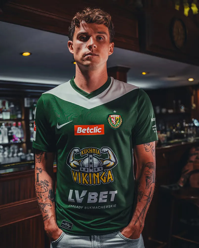 Hommes Śląsk Wrocław 2025/26 Domicile Maillot Ligue
