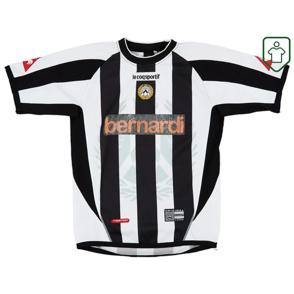 Homme Maillot rétro domicile Udinese 2003/04