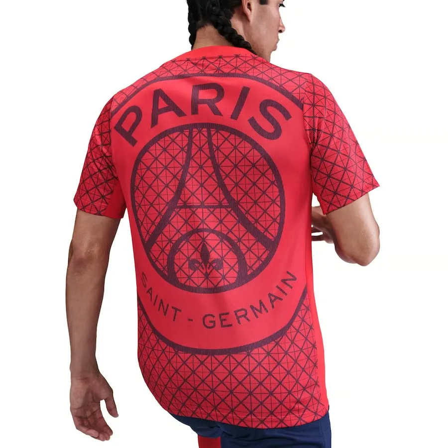 Homme Maillot échauffement third PSG 2025/26 - Rouge – Image 2
