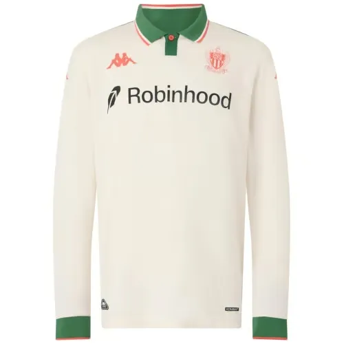 Homme OGC Nice 2025/26 Maillot Extérieur Manches Longues