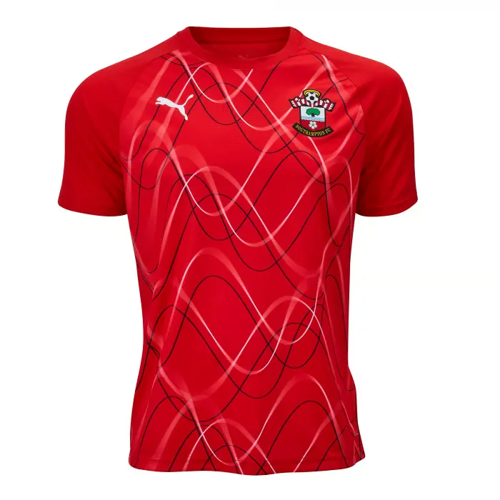 Homme Southampton 2025/26 Maillot Domicile Jour de Match