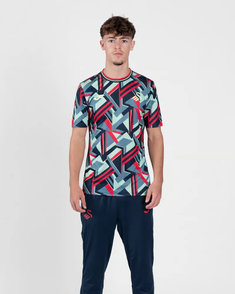 Homme Swansea City 2025/26 Troisième Maillot Échauffement – Image 2