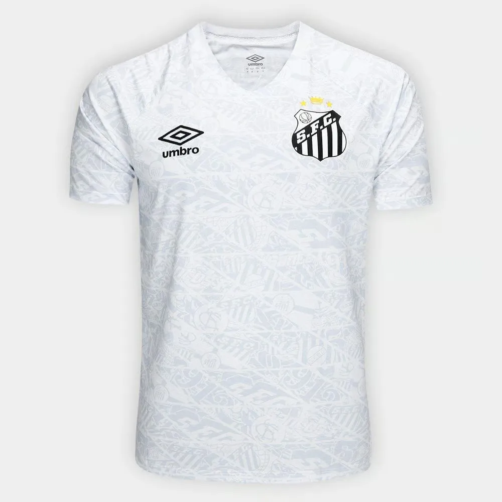 Homme Santos FC 2025/26 Troisième maillot d’échauffement