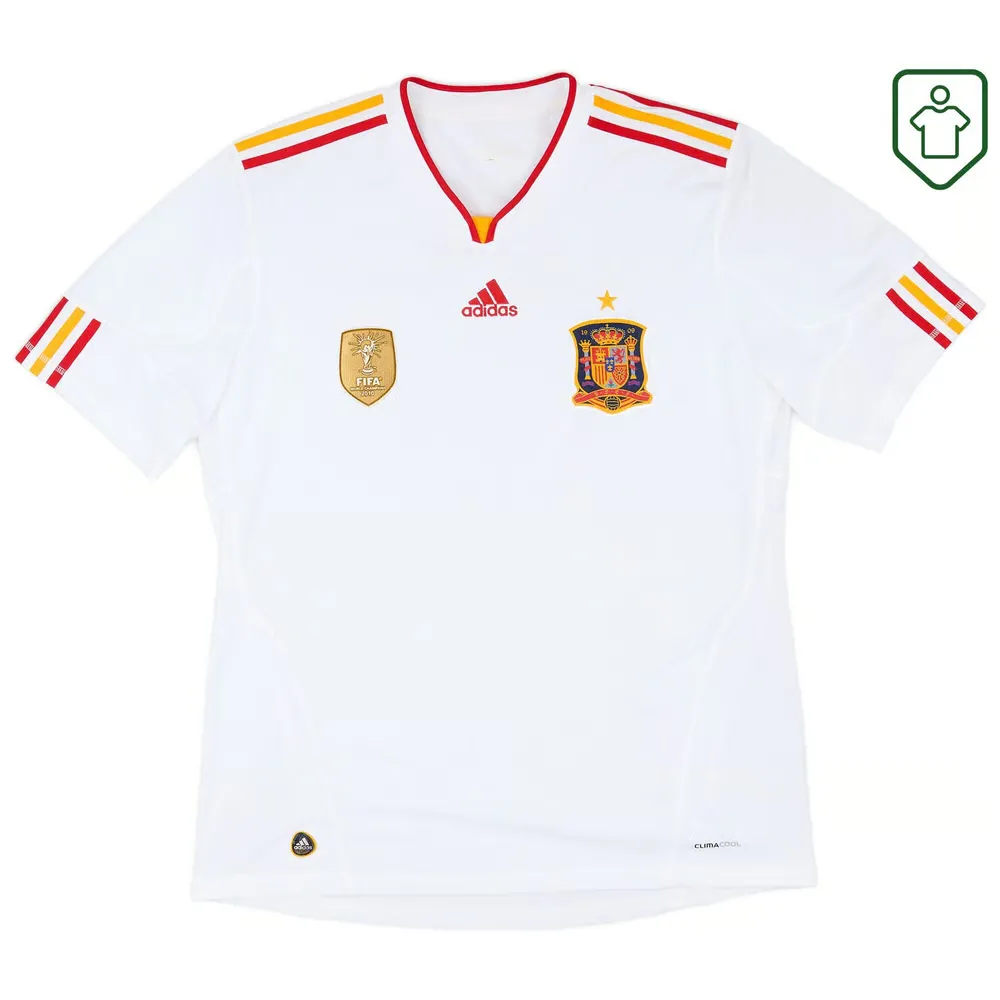 Homme Maillot rétro extérieur Espagne 2011