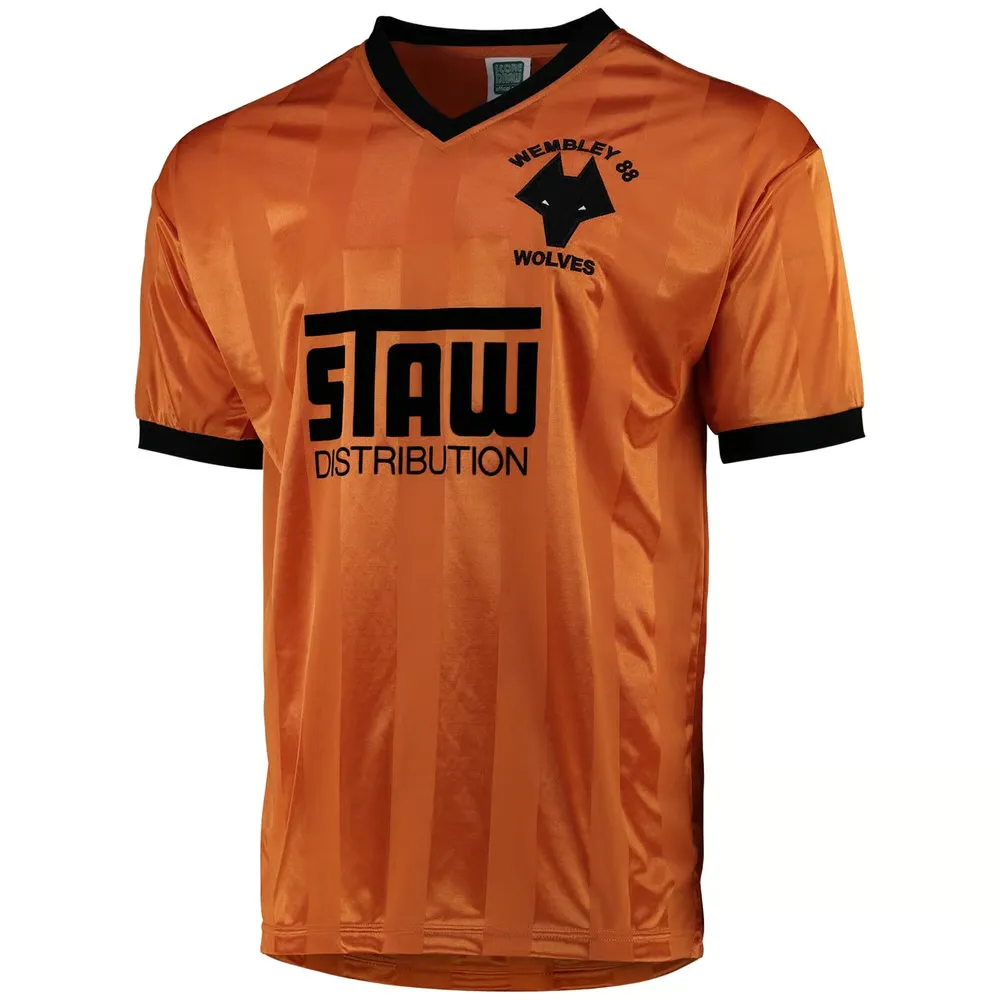 Maillot rétro Sherpa Van Trophy homme Wolverhampton Wanderers 1988