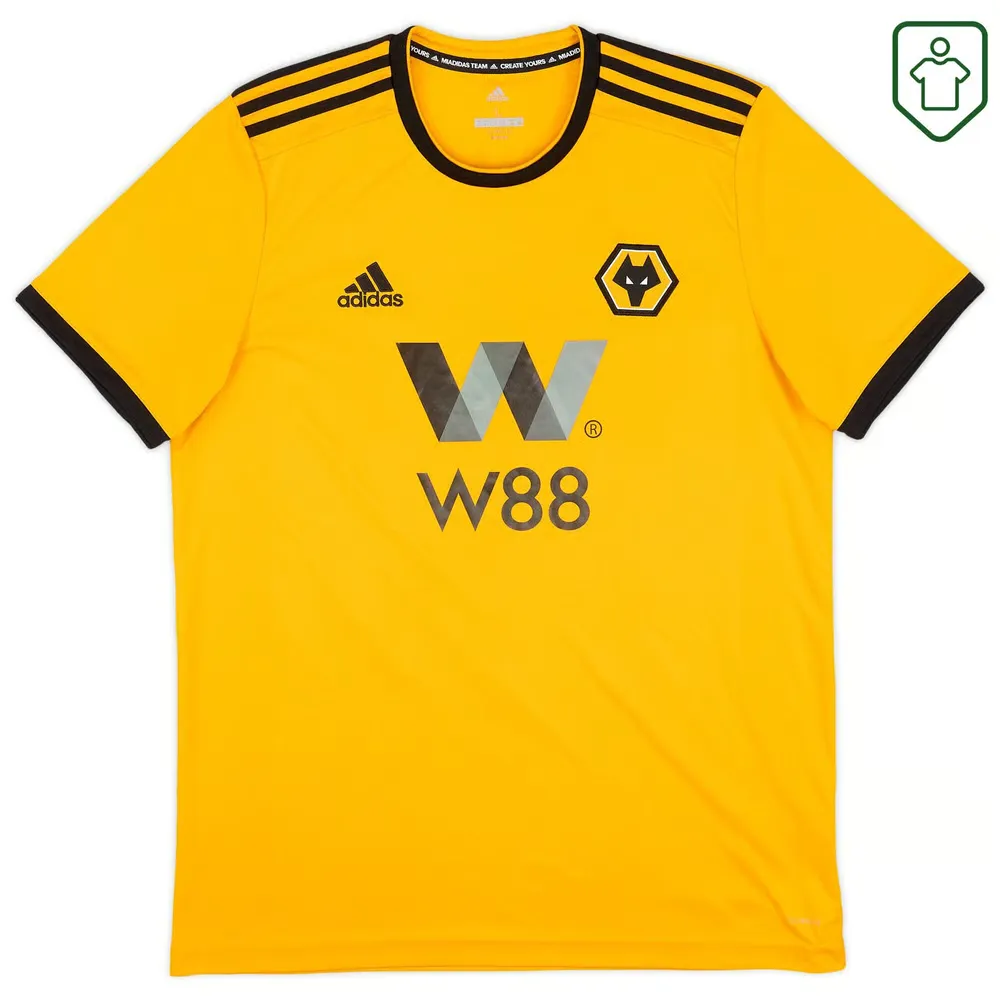Maillot rétro domicile homme Wolverhampton Wanderers 2018/19 Neves #8 – Image 2