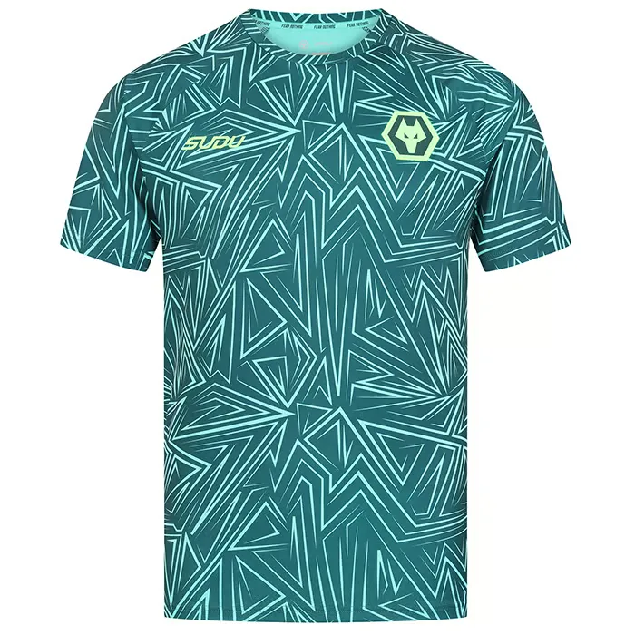 Homme Wolverhampton Wanderers 2025/26 Maillot d’Échauffement Extérieur