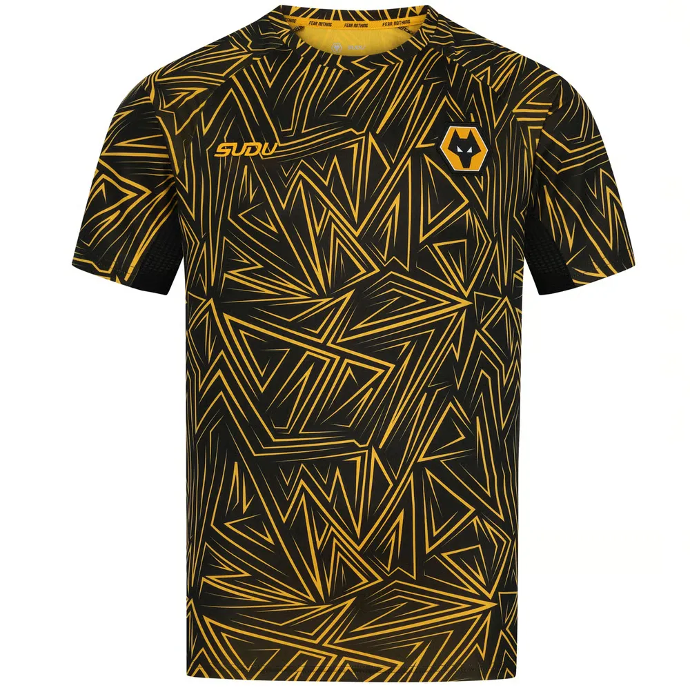 Homme Wolverhampton Wanderers 2025/26 Maillot d’Échauffement Domicile