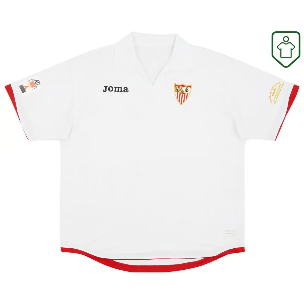 Homme Maillot rétro finale de coupe Sevilla FC 2007