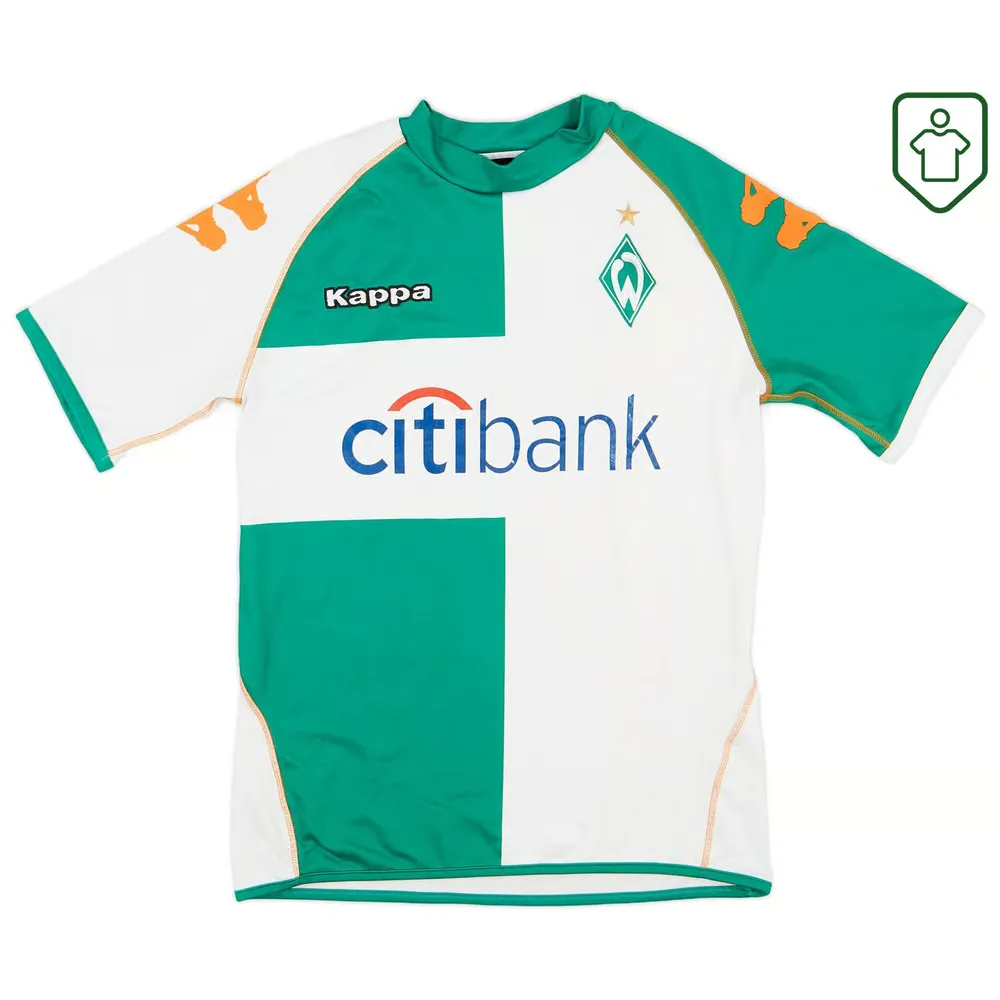 Homme Maillot rétro Werder Brême 2007/08