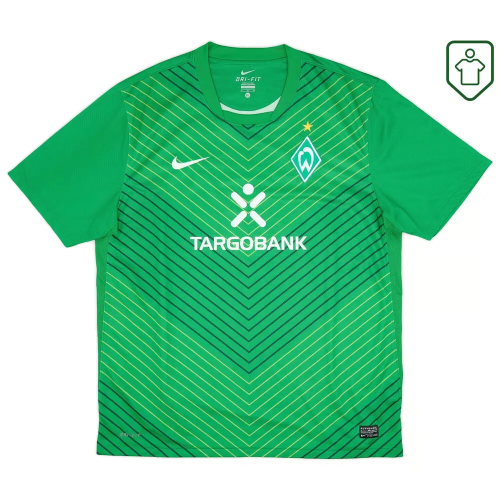 Homme Maillot domicile rétro Werder Brême 2011/12