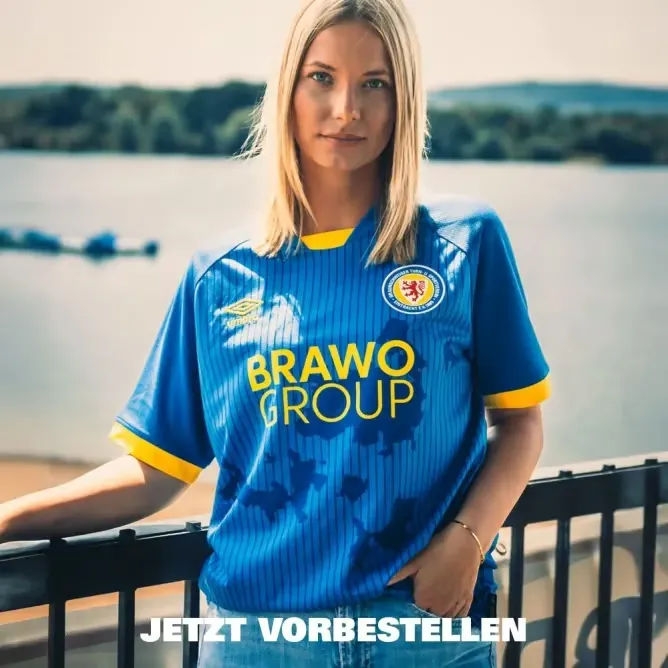 Maillot Femme Eintracht Braunschweig 2025/26 Extérieur
