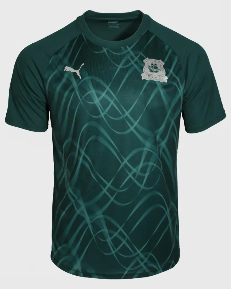 Femme Plymouth Argyle 2025/26 Maillot d’Avant-Match Domicile