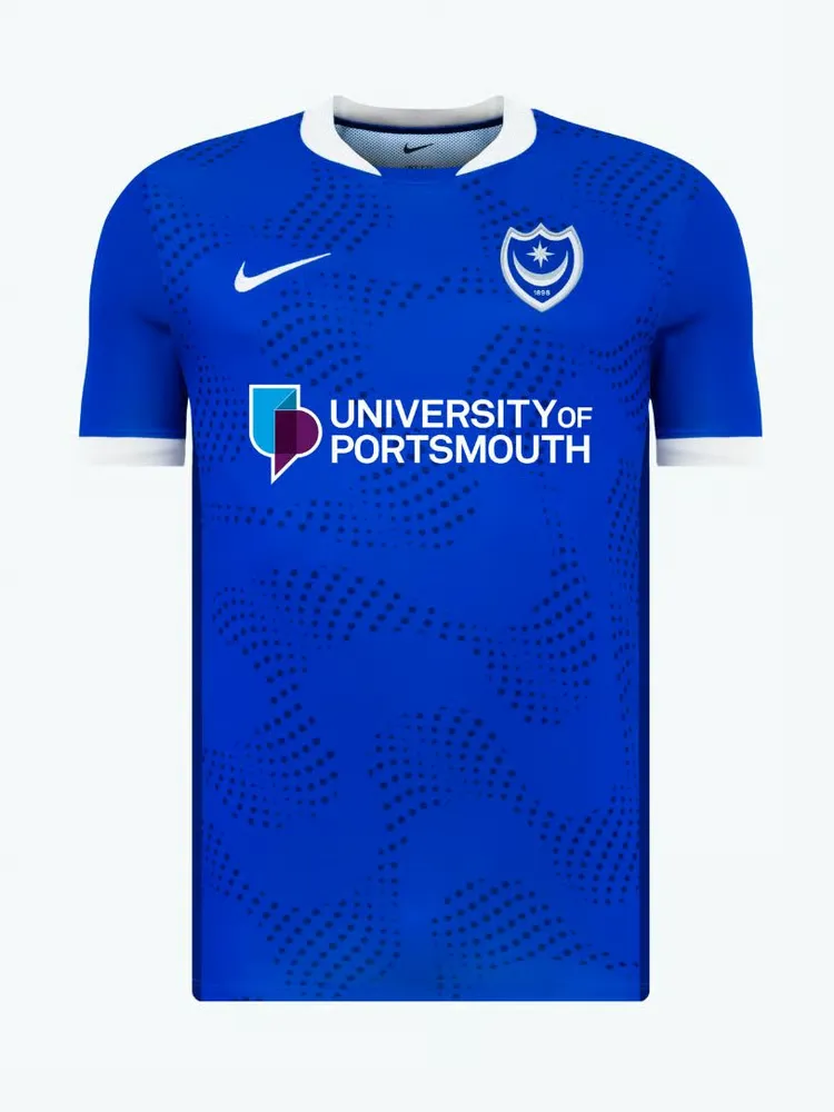 Femme Portsmouth Maillot Domicile 2025/26