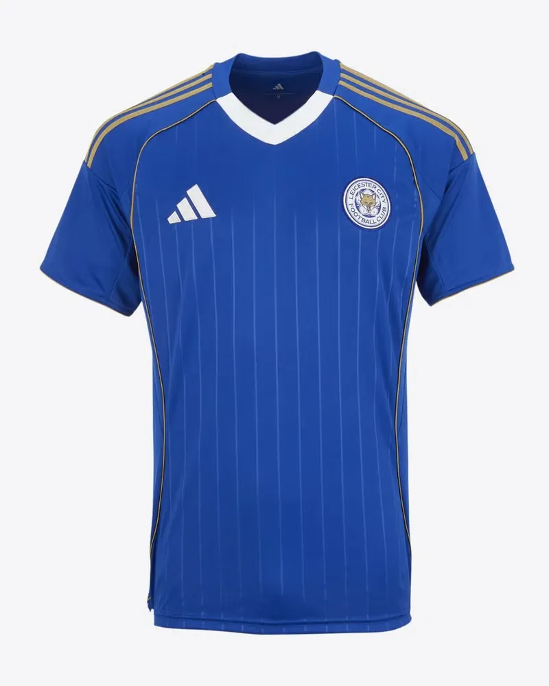 Maillot Domicile Leicester City 2025/26 Femme Sans Sponsor