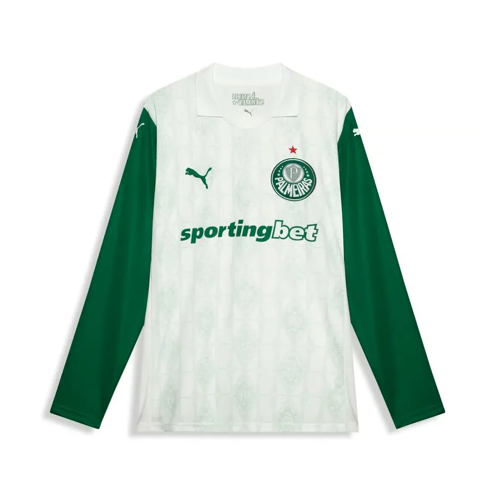 Femme Palmeiras 2025 Maillot Extérieur Manches Longues