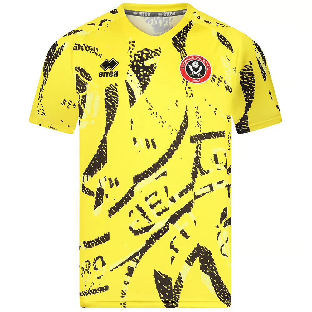 Maillot d’échauffement troisième femmes Sheffield United 2025/26 - Jaune