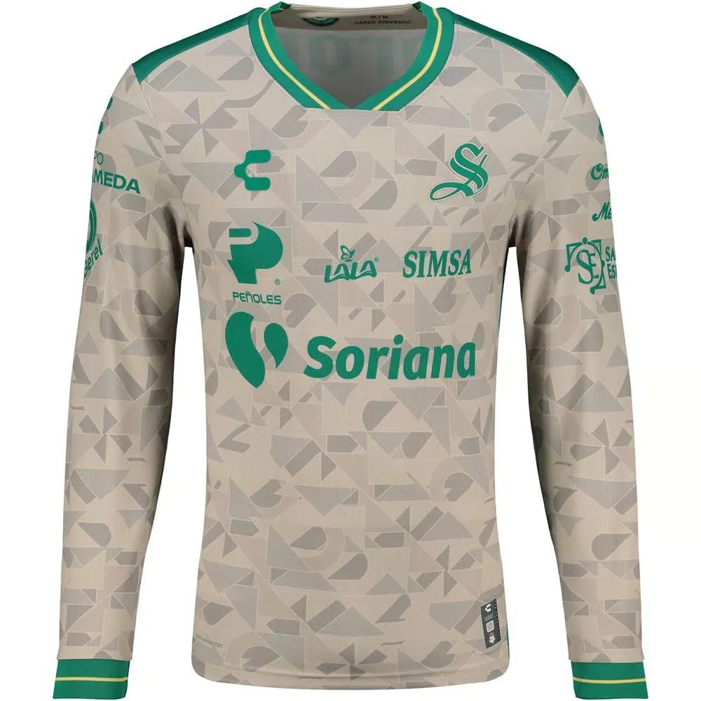 Maillot Femme Santos Laguna 2025/26 Extérieur Manches Longues