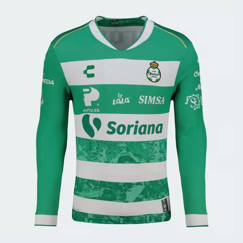Maillot Femme Santos Laguna 2025/26 Domicile Manches Longues