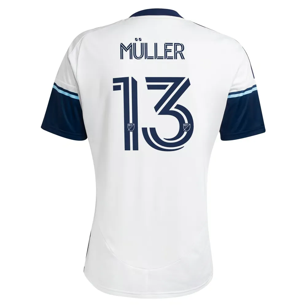 Maillot domicile Vancouver Whitecaps FC 2025 Femme - Müller #13