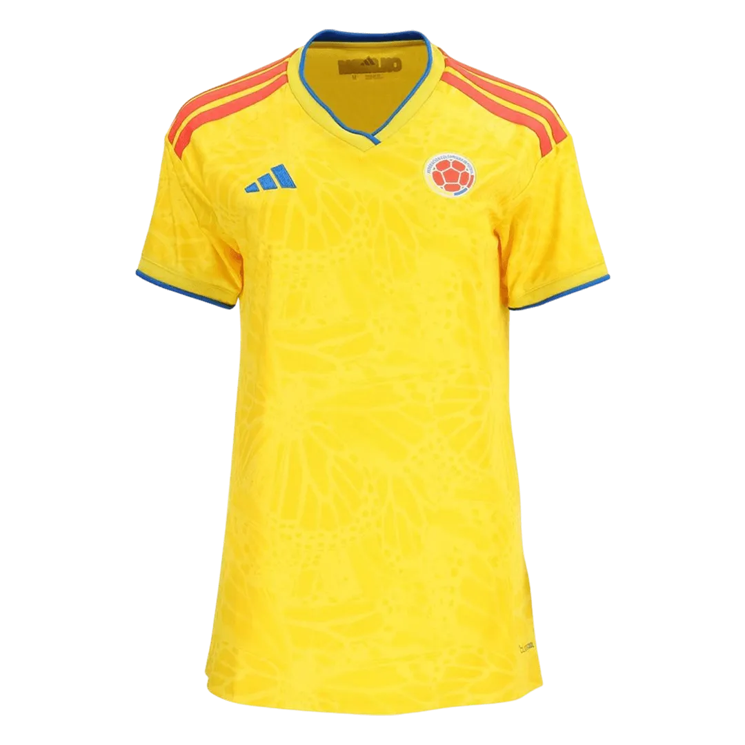 Maillot domicile de l'équipe féminine de Colombie pour la Coupe du Monde 2026