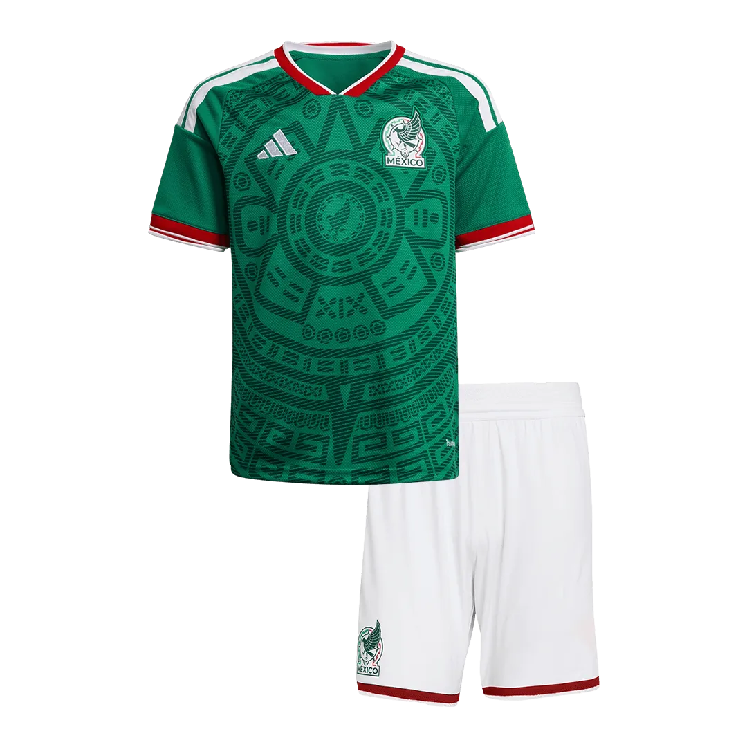 Maillots de football domicile pour enfants du Mexique, Coupe du Monde 2026