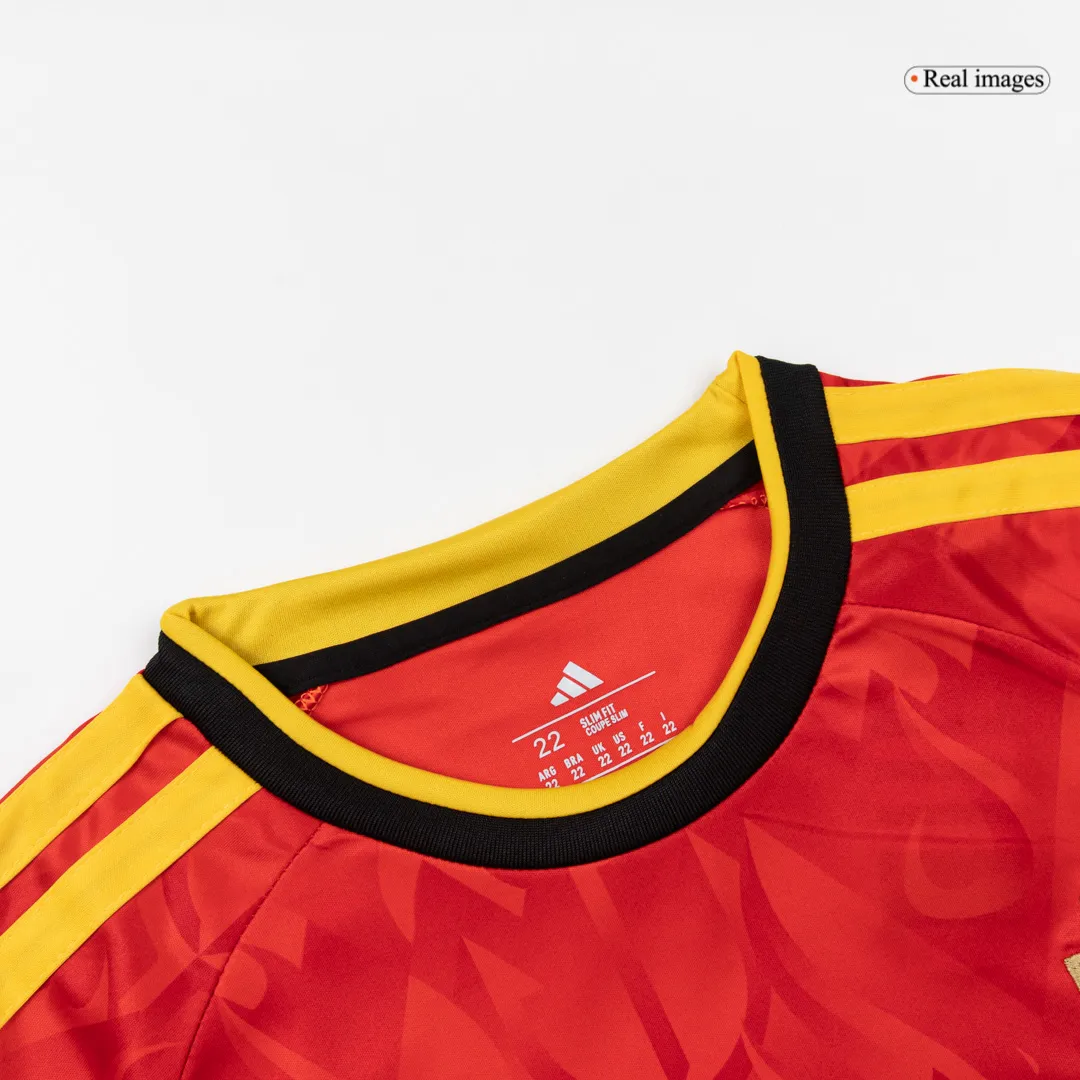 Maillots de football domicile pour enfants de la Belgique pour la Coupe du Monde 2026 – Image 3