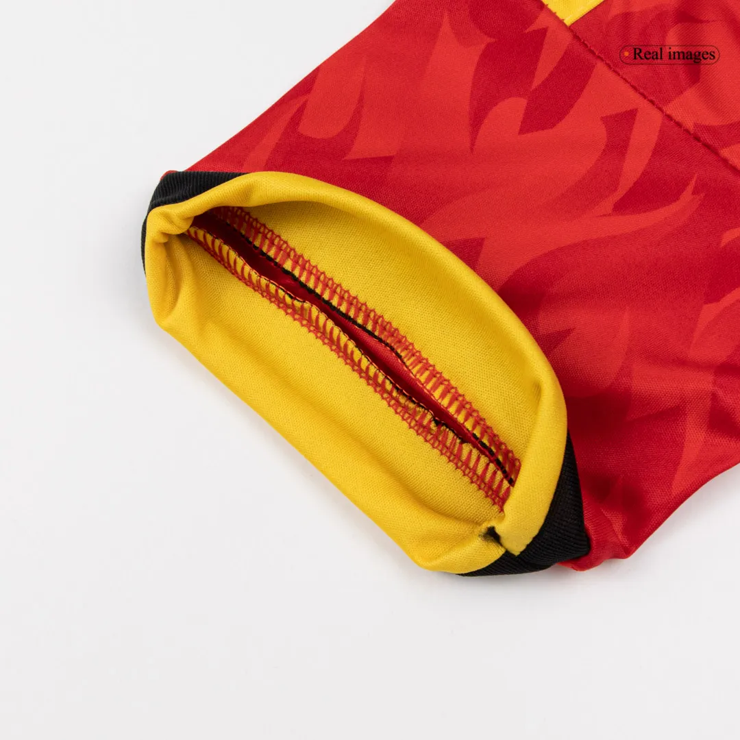 Maillots de football domicile pour enfants de la Belgique pour la Coupe du Monde 2026 – Image 6
