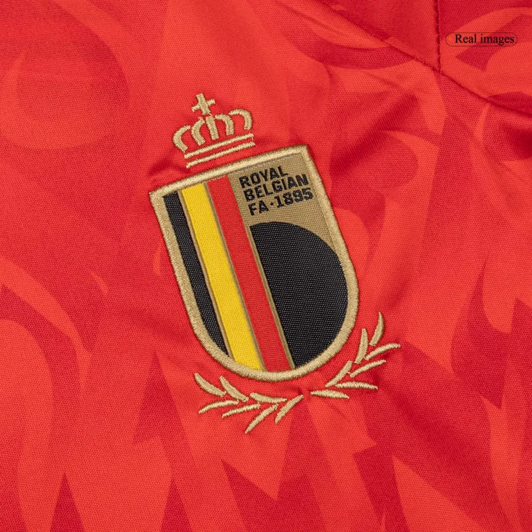 Maillots de football domicile pour enfants de la Belgique pour la Coupe du Monde 2026 – Image 4