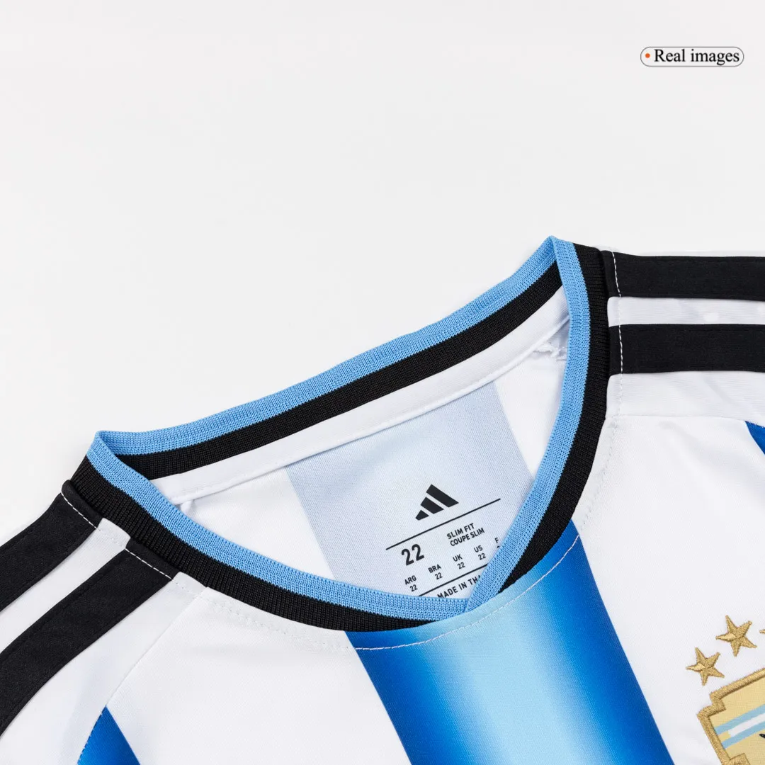 Maillots de football domicile pour enfants de l'Argentine pour la Coupe du Monde 2026 – Image 3
