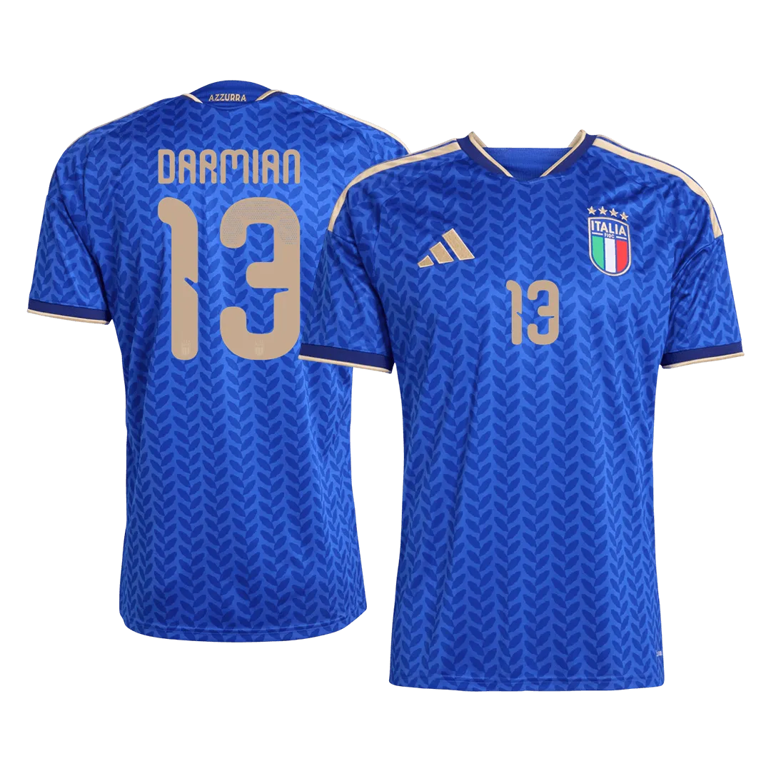 Maillot domicile de football de l'Italie DARMIAN #13 Coupe du Monde 2026