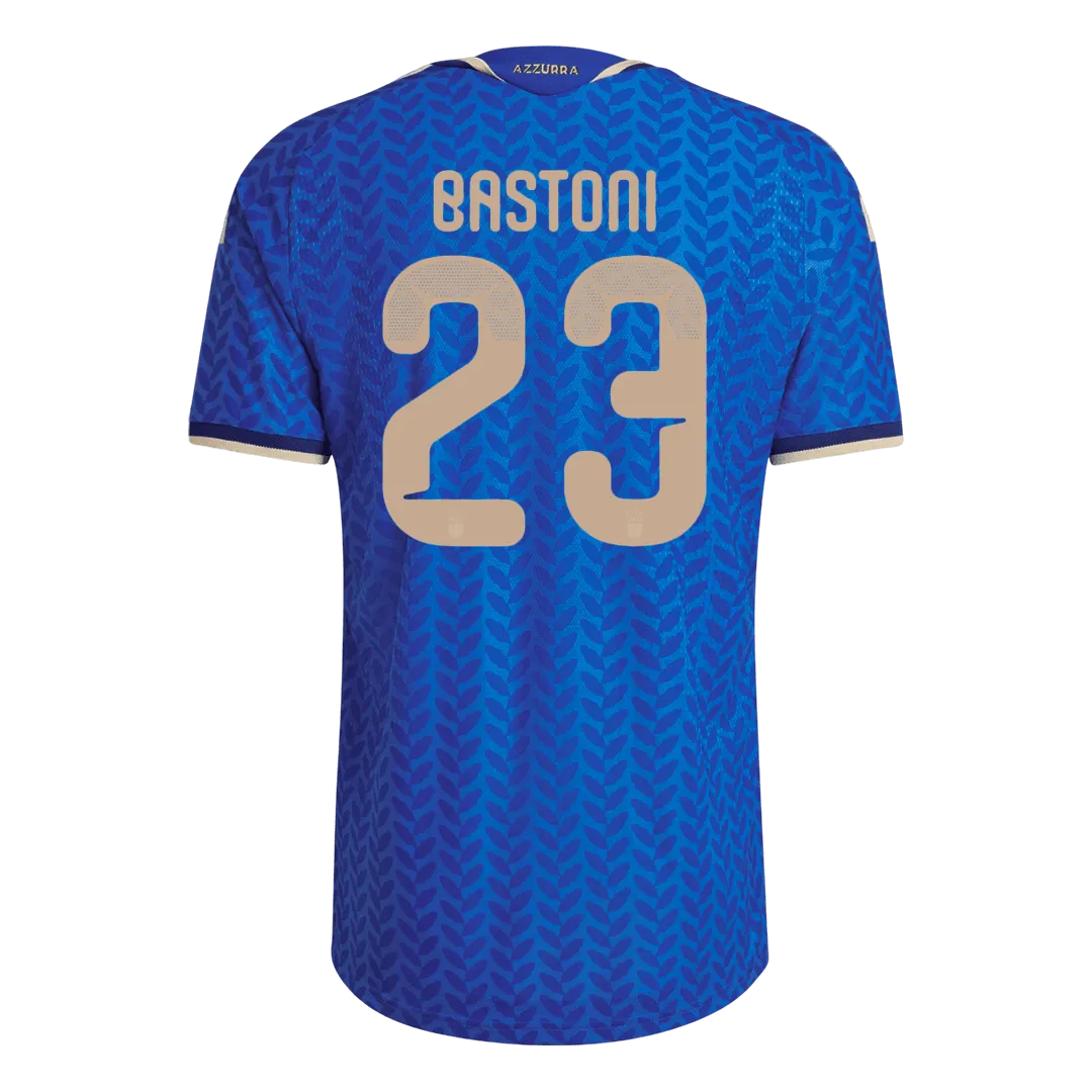 BASTONI #23 Italie Maillot domicile version joueur Coupe du Monde 2026 – Image 3