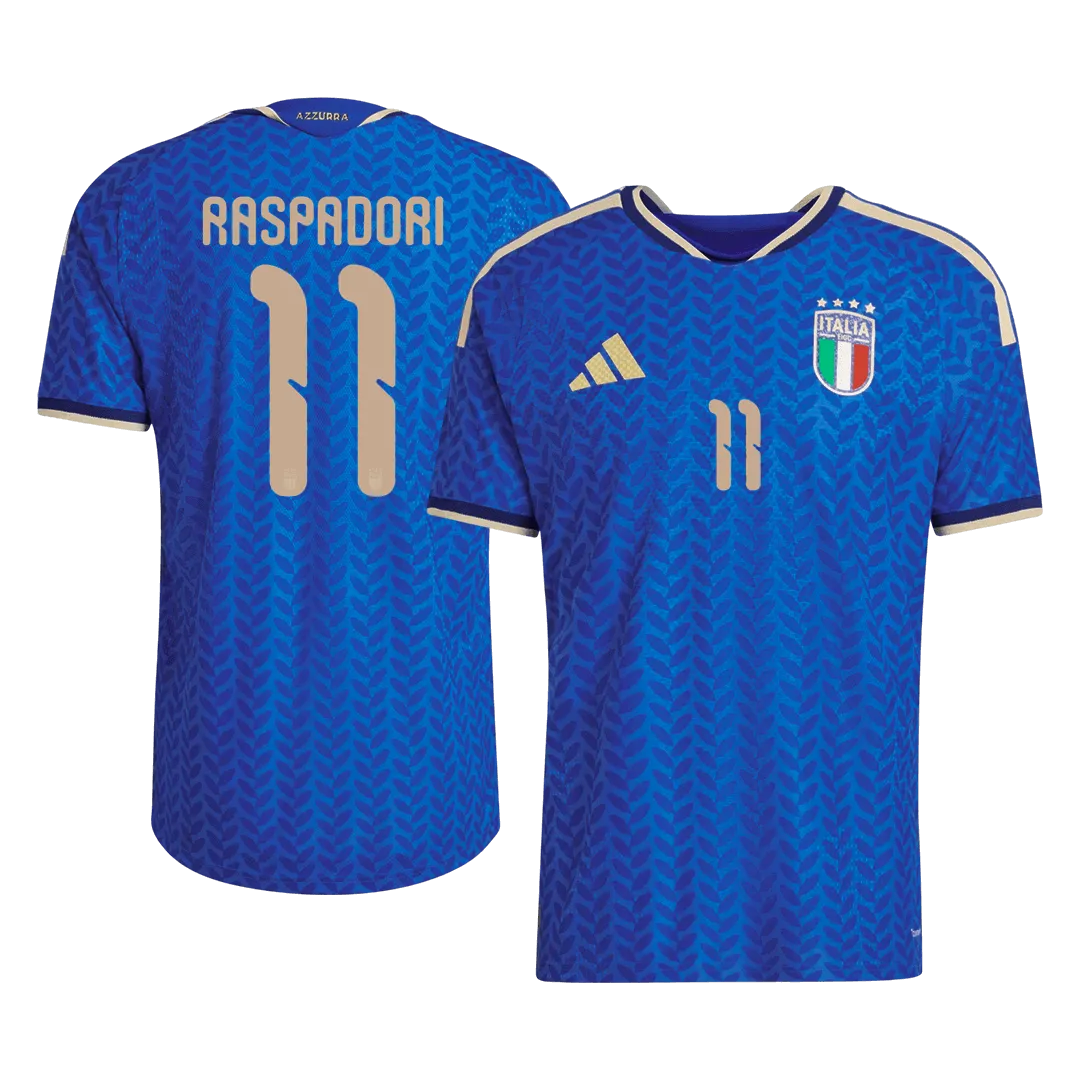 RASPADORI #11 Italie Maillot domicile version joueur Coupe du Monde 2026